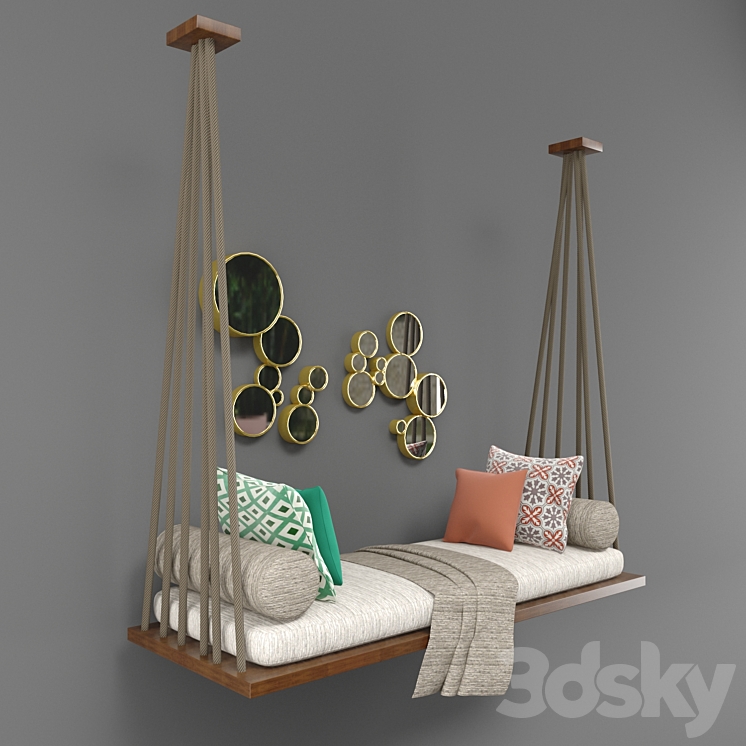 Swing outdoor 3DS Max - thumbnail 2
