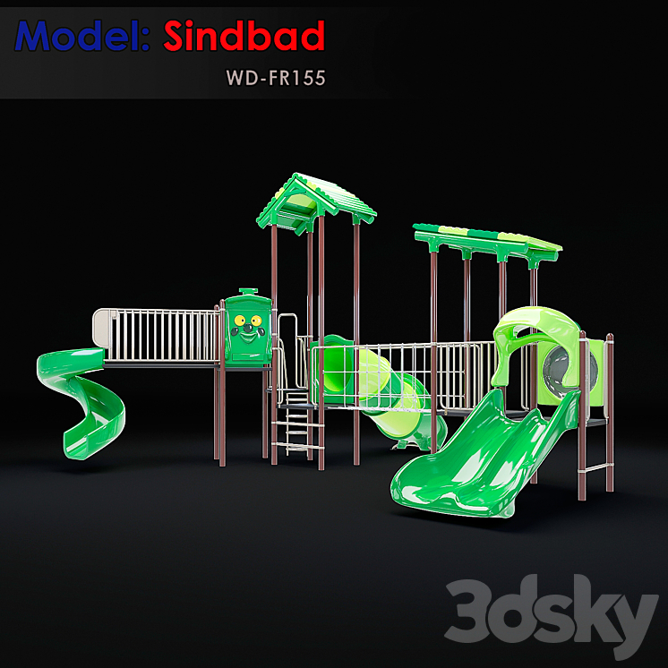 Sinbad (WD-FR155) 3DS Max - thumbnail 1