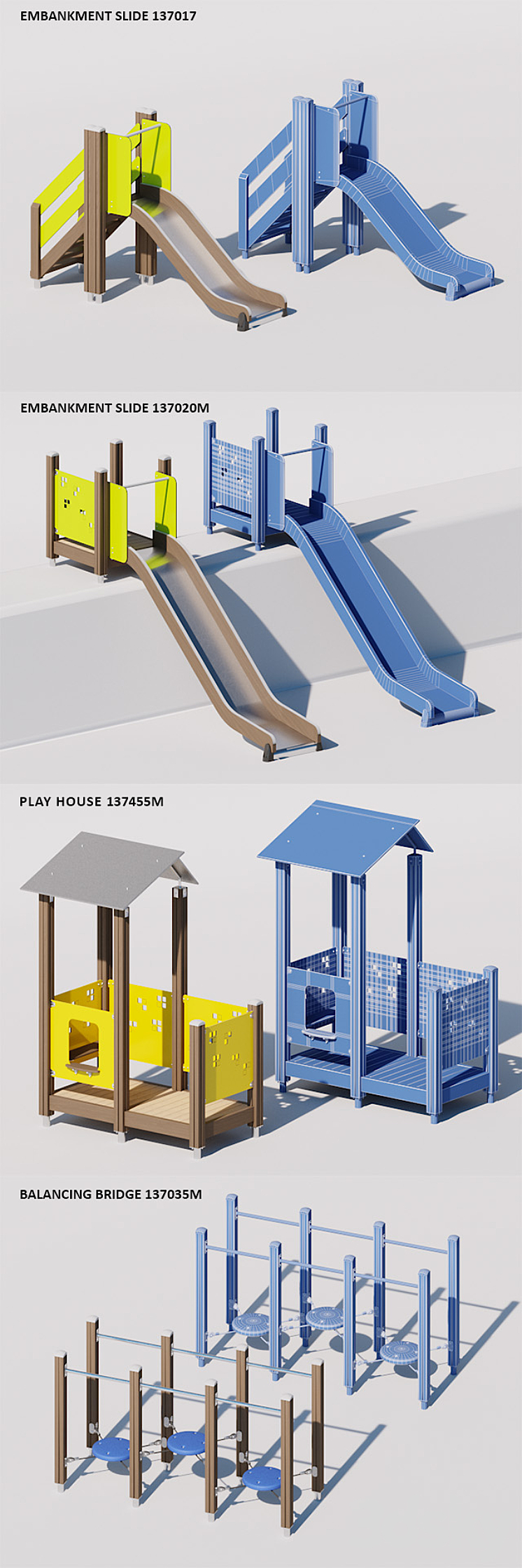 Equipment for children's playground Lappset 3DS Max - thumbnail 2