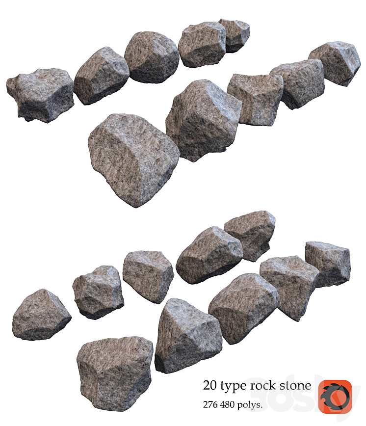 stone 3D Model