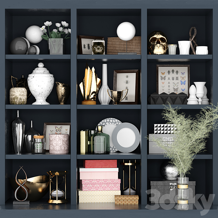 Wardrobe with decor 8