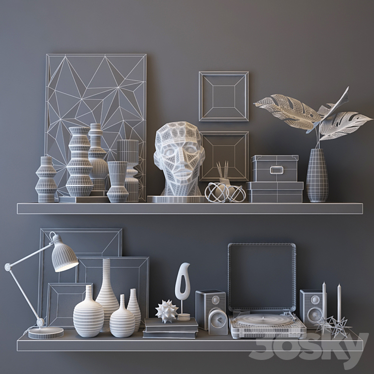 My Decor set 3D Model