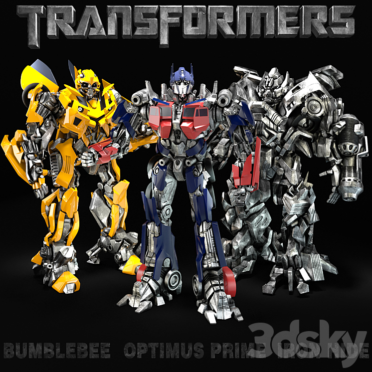 Transformers 3DS Max - thumbnail 1