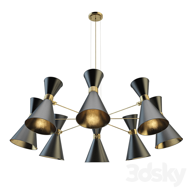 Delightfull cairo chandelier 8 3DS Max - thumbnail 2