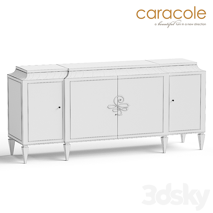 Buffet Rive Gauche Caracole 3D Model