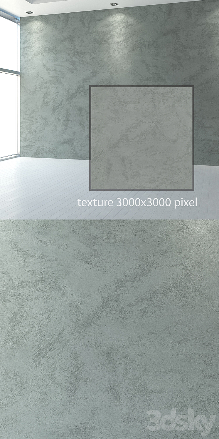 Decorative plaster set_2 3D Model