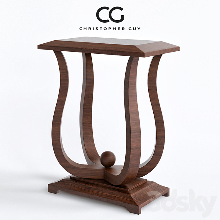Christopher Guy Side Table 3DS Max - thumbnail 1