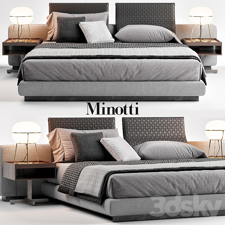 Minotti Yang Bed
