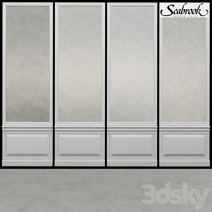 Seabrook Jupiter9 Wall covering 3D model