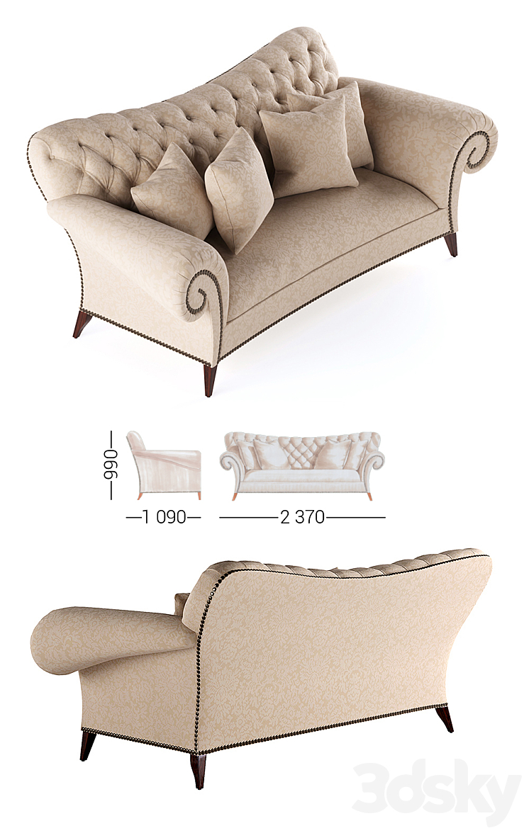 Christopher Guy Louboutin 3D Model