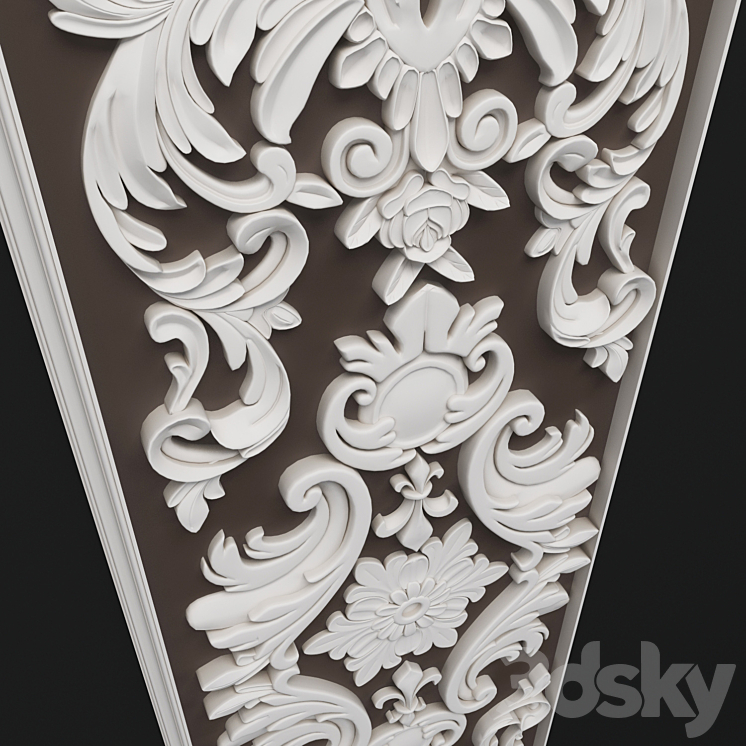 Stucco 20 3D Model