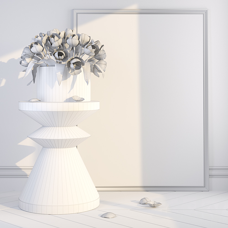 decorative_set_with_tulips 3DS Max - thumbnail 2