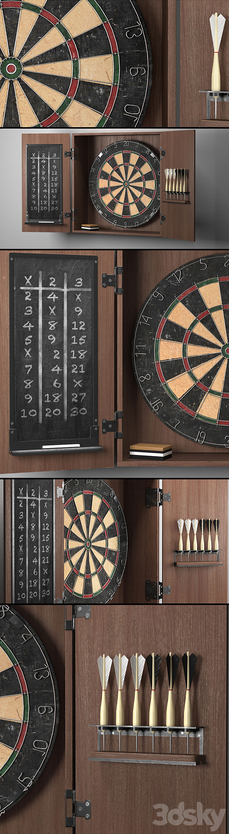 Darts RH 3D Model