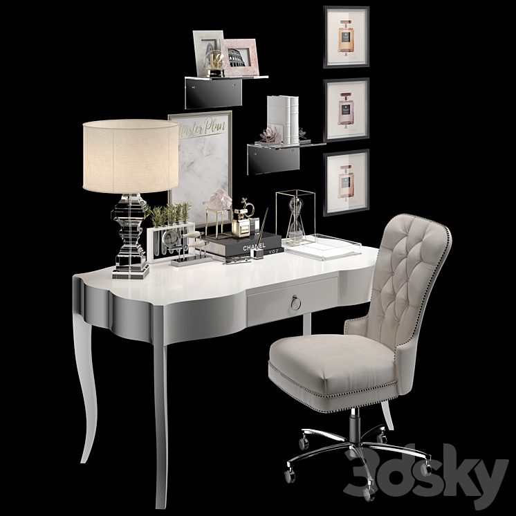 Zgallery office CHIC 3DS Max - thumbnail 1