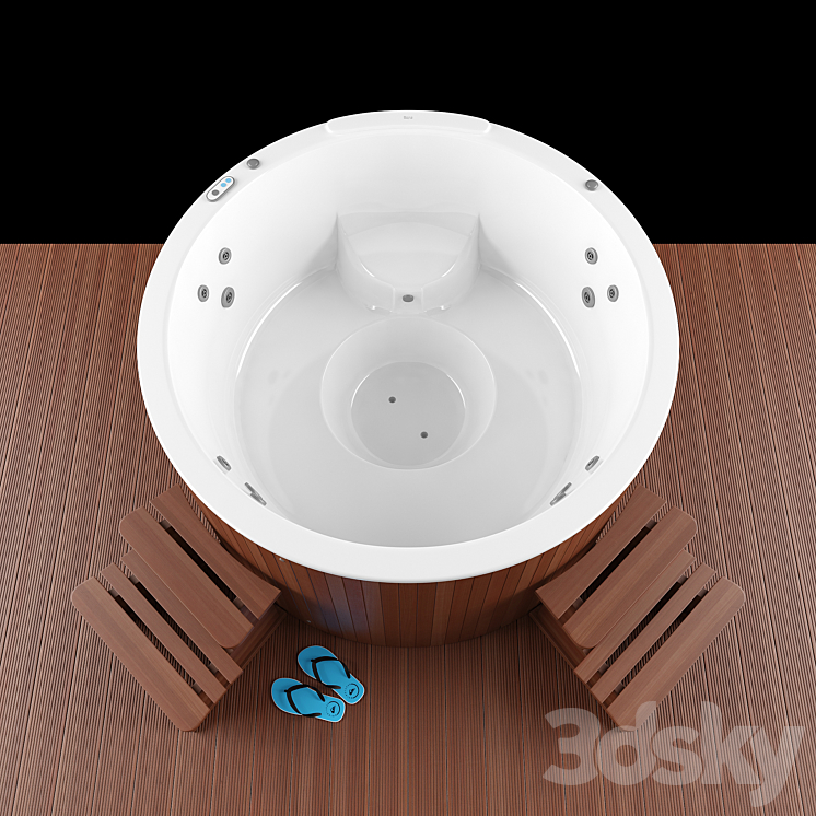 ROCA Broadway Round D1780 3D Model