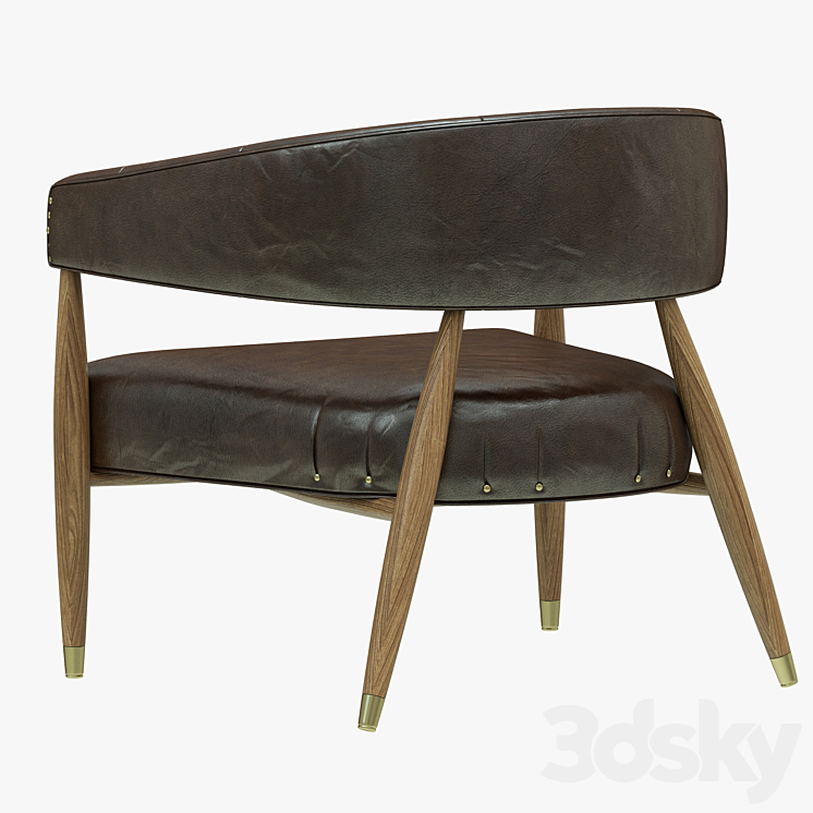 Restoration Hardware Jensen Chair 3D Model