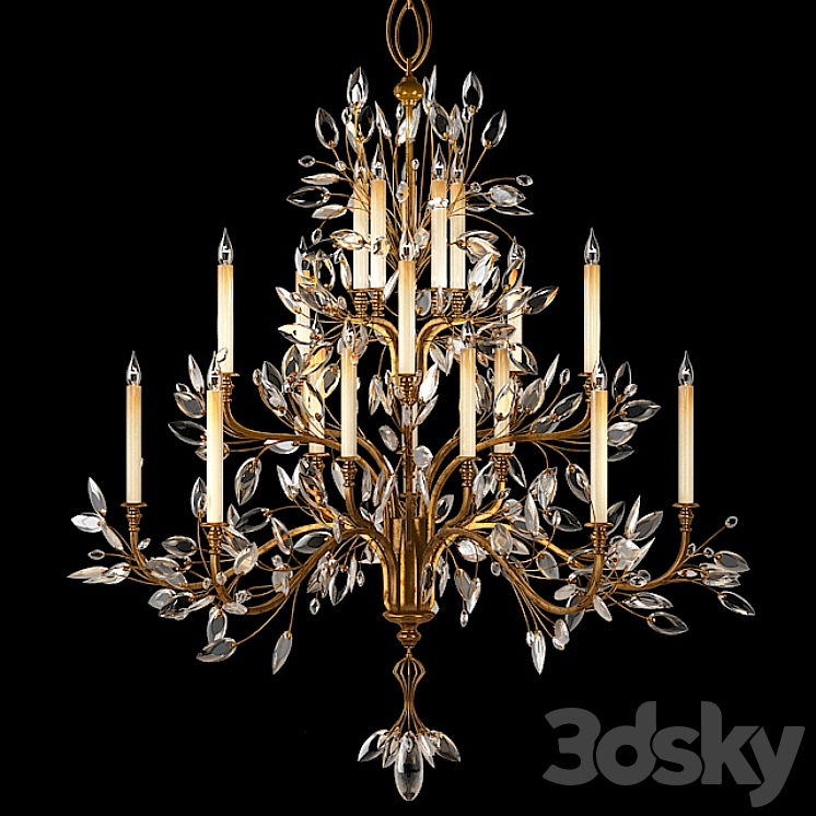 Fine Art Lamps Crystal Laurel 774540