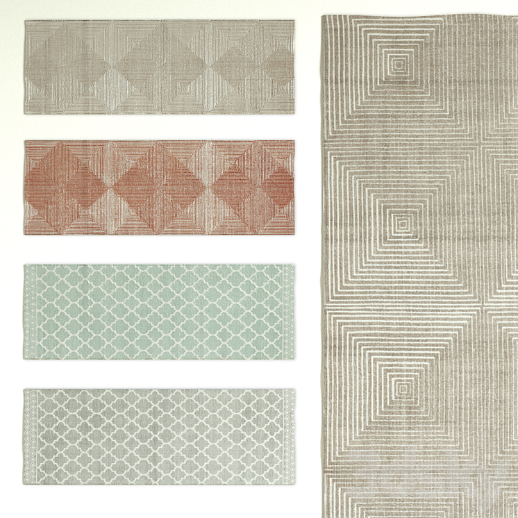 CARPET TRACK H & M Carpets 3D model