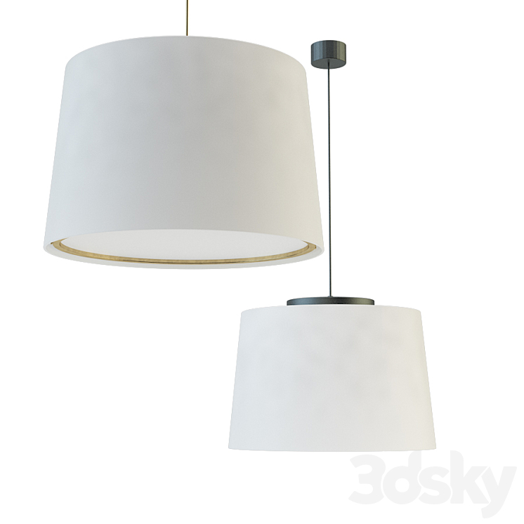 CEDAR & MOSS CONIFER 24_1 PENDANT 3D Model