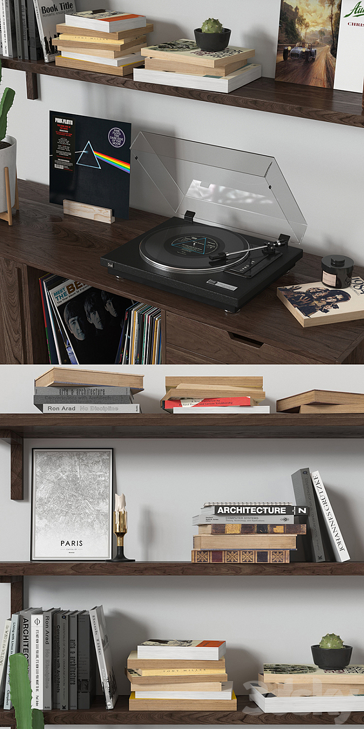 Music_set_2 3D Model