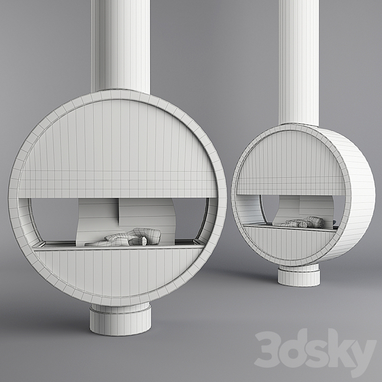 Fireplace BOLEY BV 997 3D Model