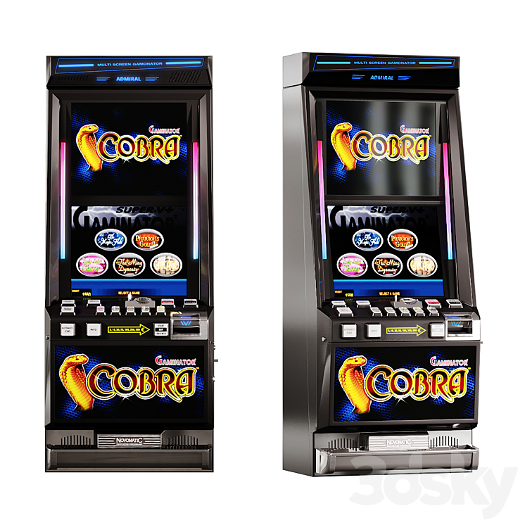 novomatic gaminator fv623 cobra - Miscellaneous - 3D model