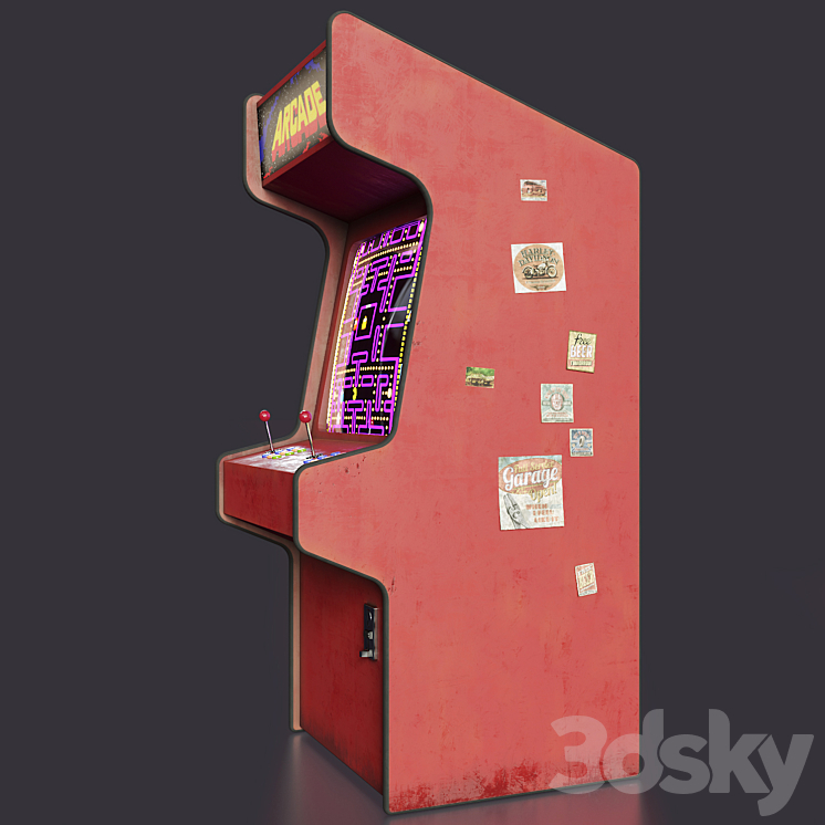 Arcade automatic 3D Model