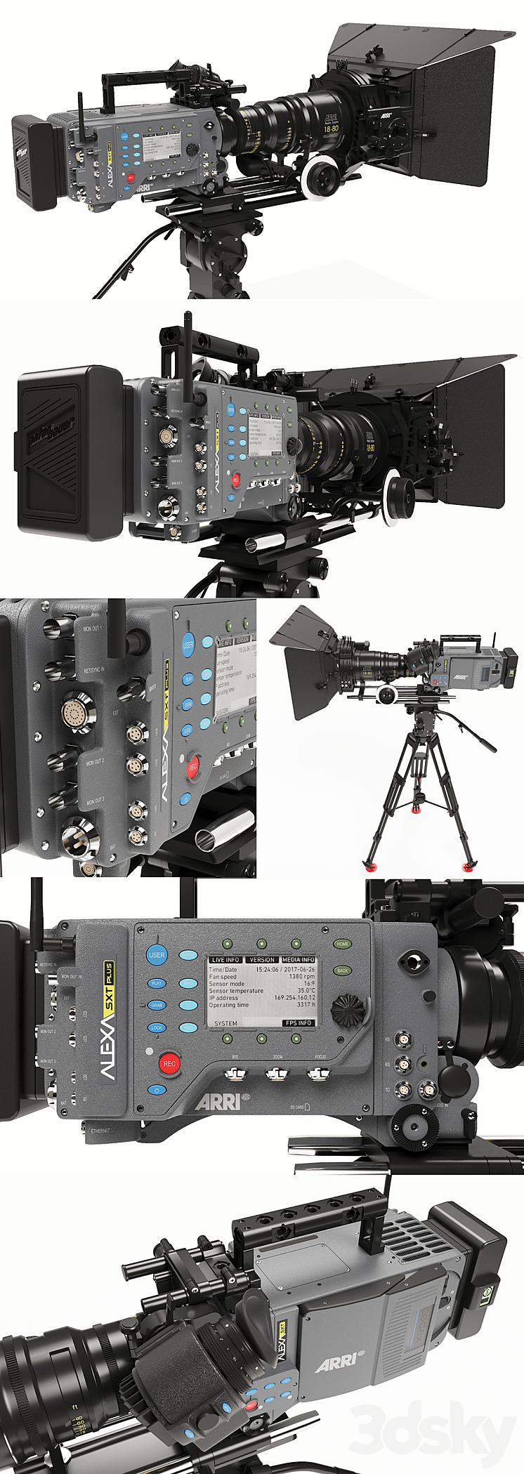 ARRI_ALEXA_SXT_Plus 3D Model