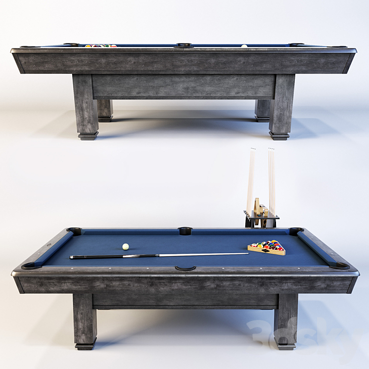 Billiard table Brunswick 3D Model