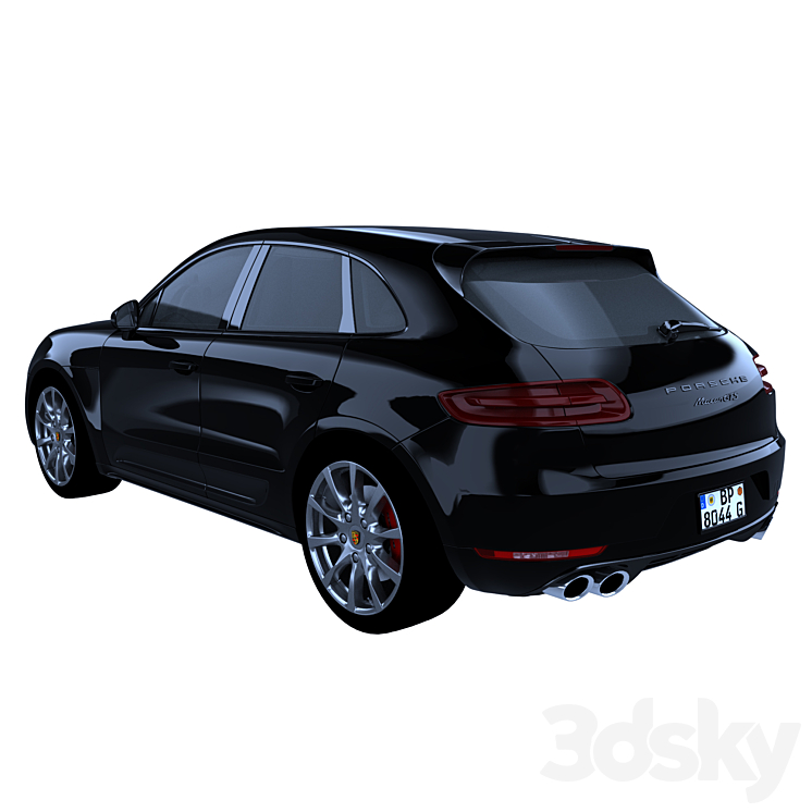 Porsche Macan 3D Model