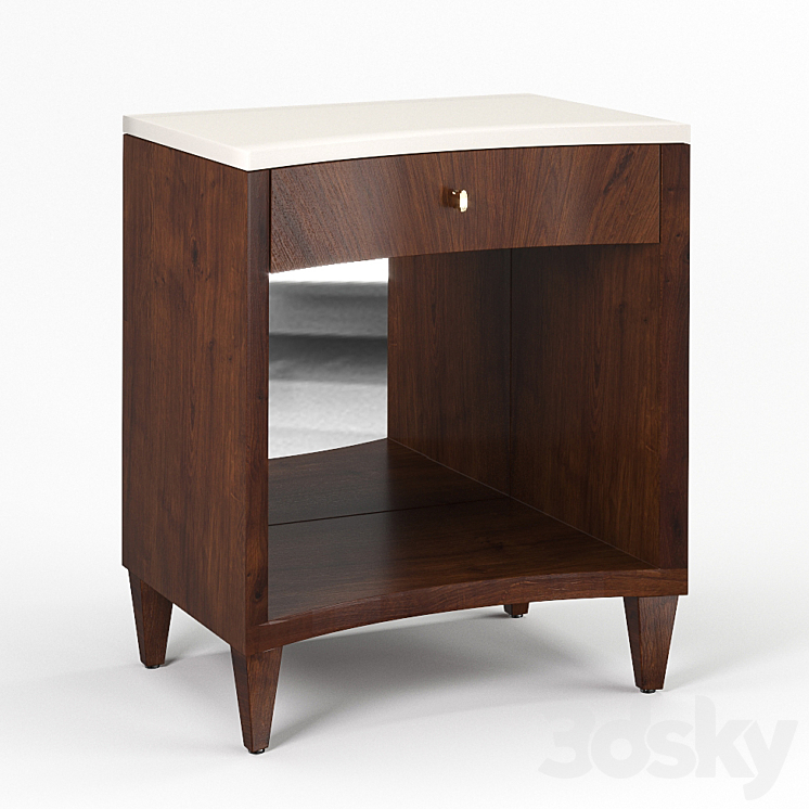 Bedside cabinet You Light Up My Life Caracole 3DS Max - thumbnail 1