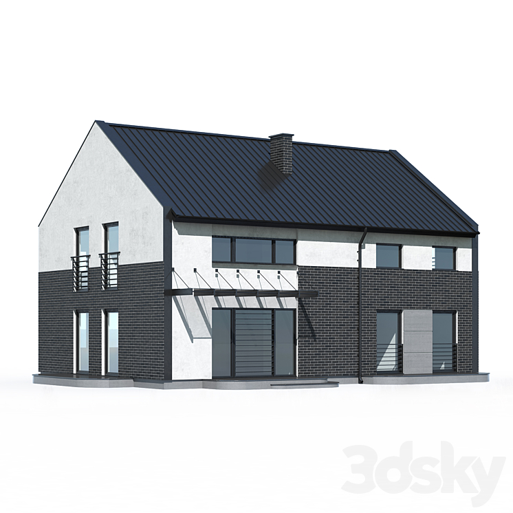 ABS House V272 3DS Max - thumbnail 1