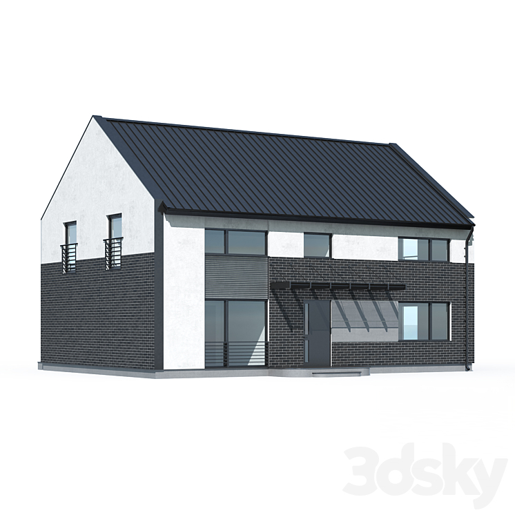 ABS House V272 3DS Max - thumbnail 2
