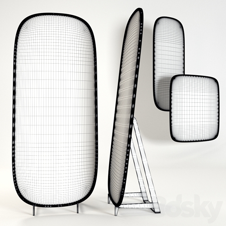 Poliform Audrey Mirror 3D Model