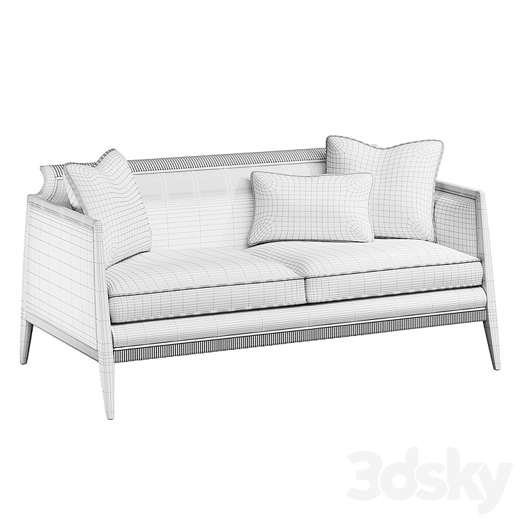What's Not To Love Sofa? Caracole 3DS Max - thumbnail 2