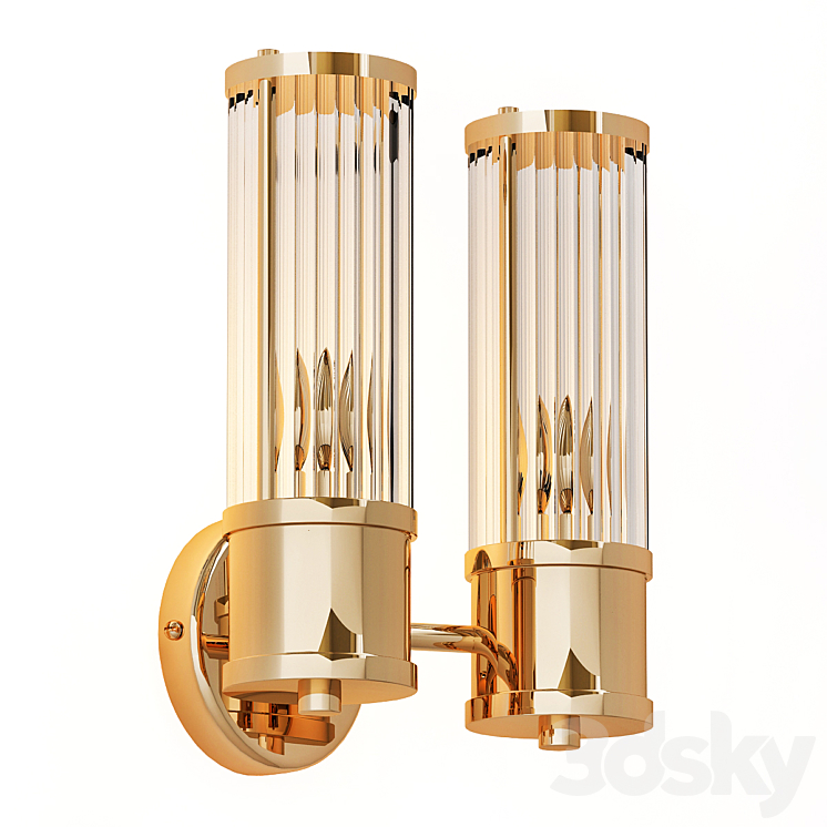 Wall Lamp Claridges Dual Eichholtz - Wall light - 3D model