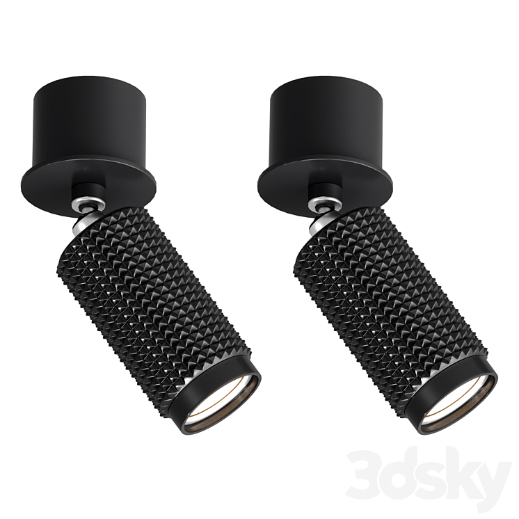 Built-in lamp PUNK 39 CLIP 93024 Delta Light 3D Model