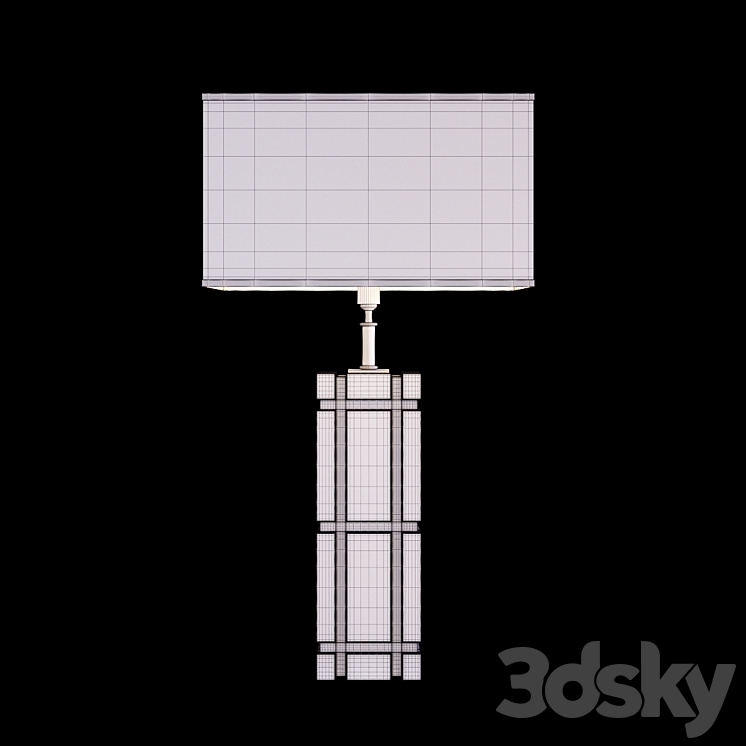 RH Lorring Table Lamp - Tall 3D Model