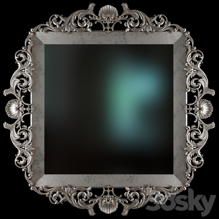 Classic mirror Christopher Guy 3DS Max - thumbnail 1