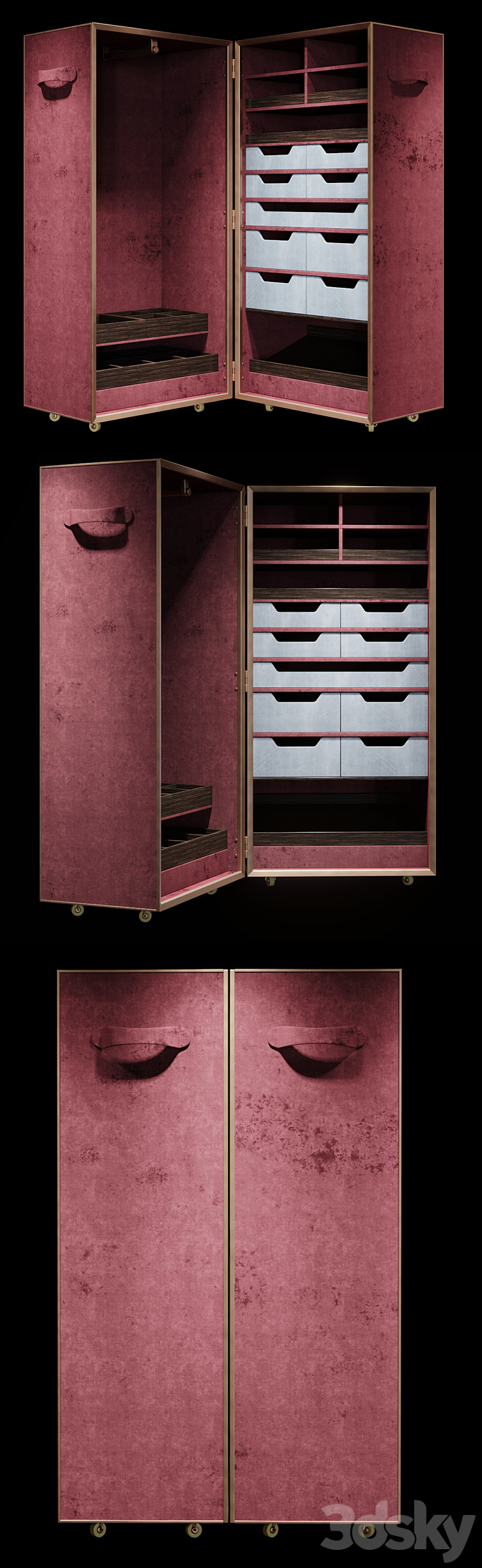 Baxter set 3D Model