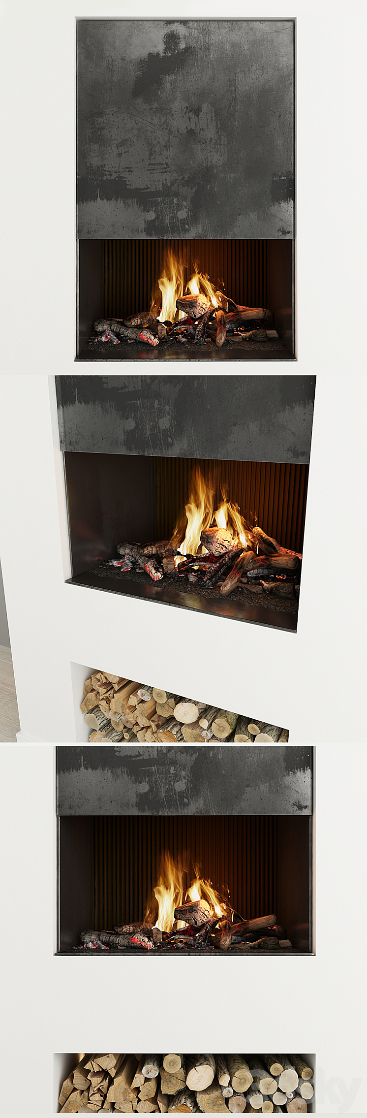 Fireplace 24 3D Model