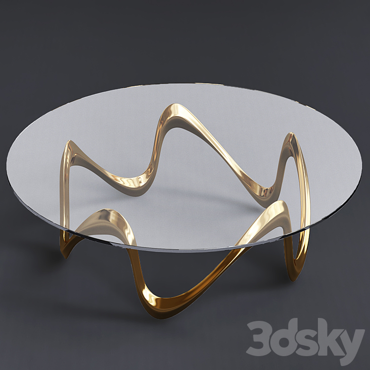 Coffee table Christopher Guy 2014 76-0299 3DS Max - thumbnail 1