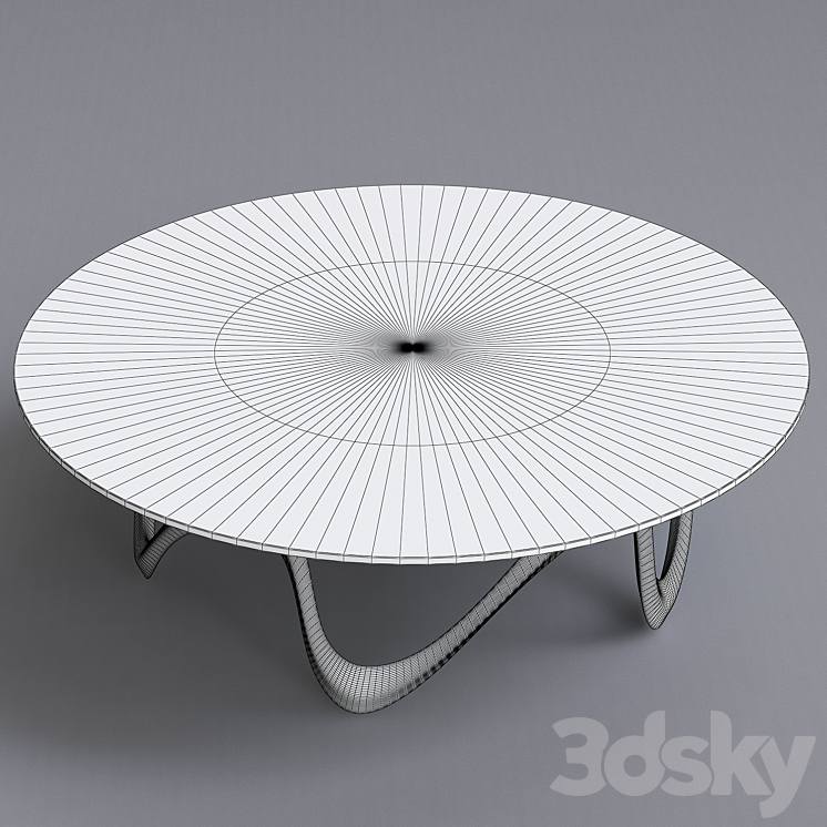 Coffee table Christopher Guy 2014 76-0299 3DS Max - thumbnail 2