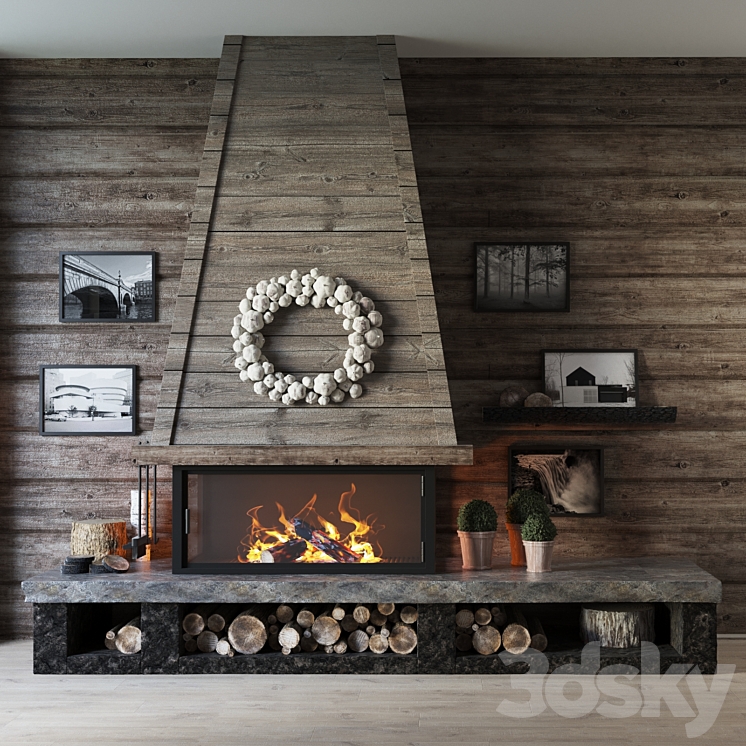 fireplace 3D Model