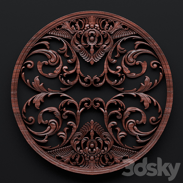 kruglidekor 3D Model