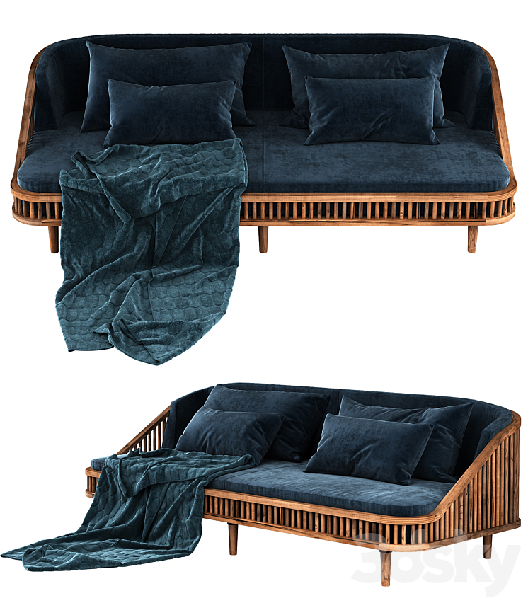 KBH Dedar sofa 3D Model