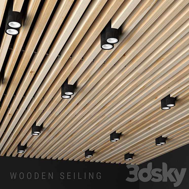 Wooden seiling 3DS Max - thumbnail 1