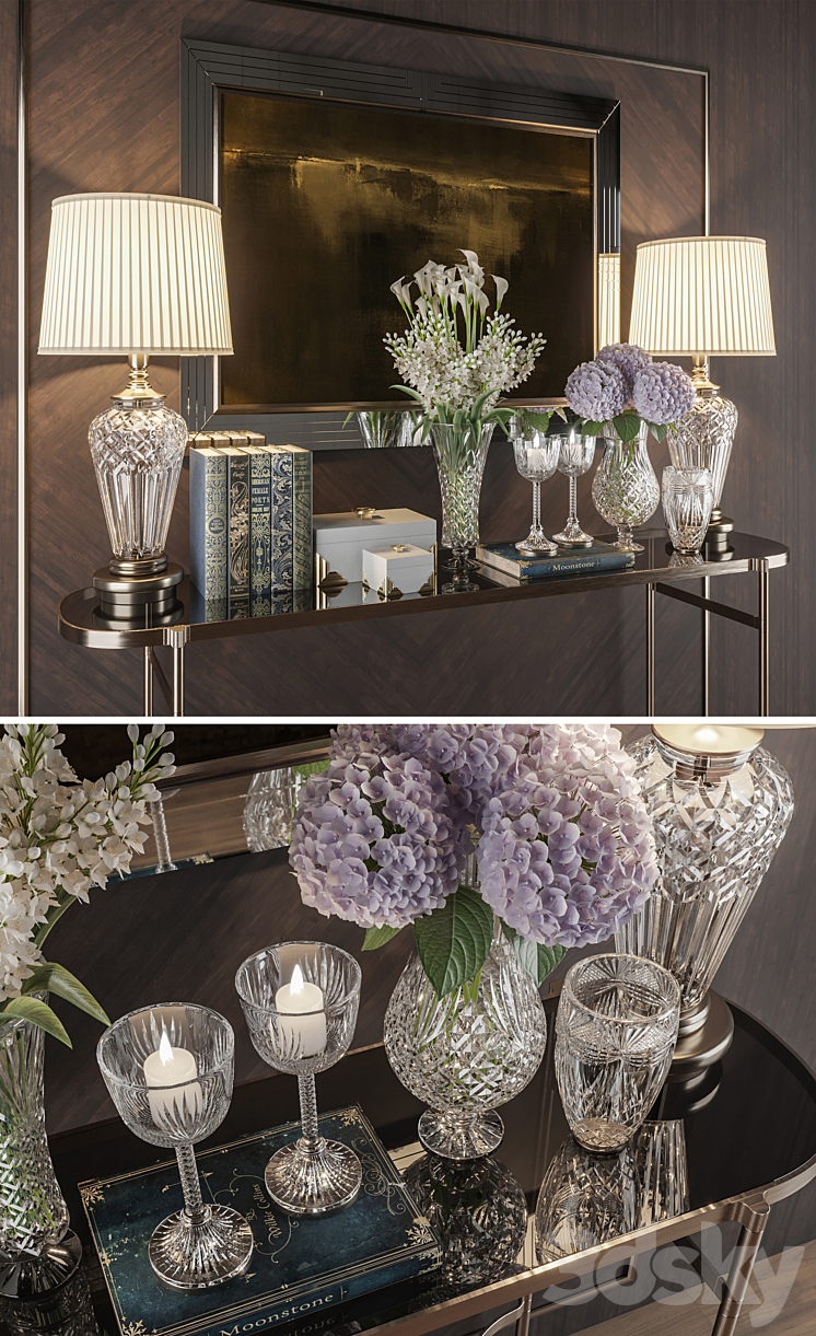 Decorative set 06 3D Model