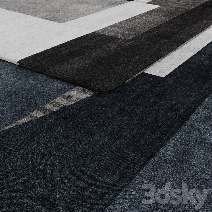Baxter Borderland Carpets 3D Model