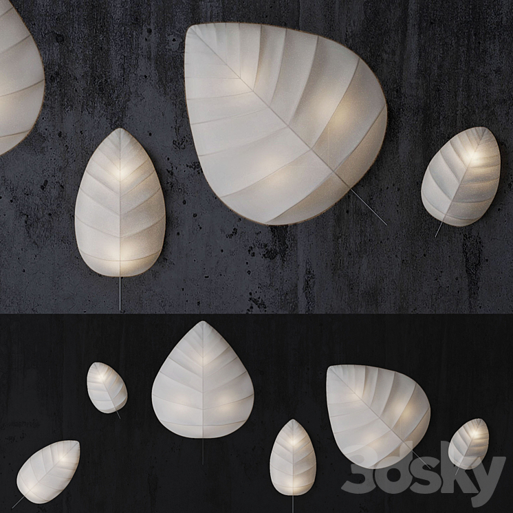 Karman - Eden (Wall ceiling light) 3D Model
